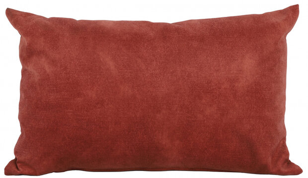 sierkussen Palladium 55 x 35 cm textiel rood