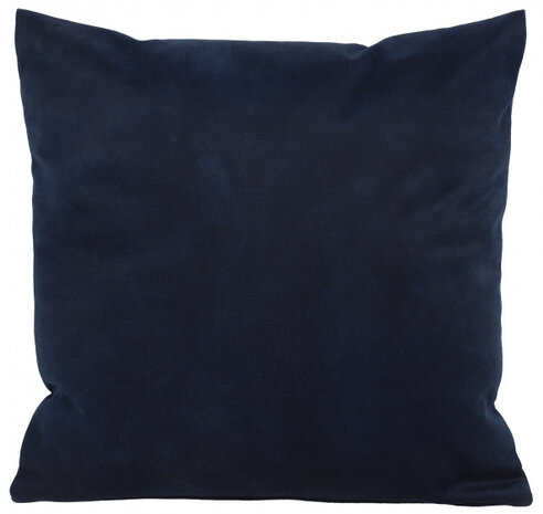 sierkussen Palladium 45 x 10 cm textiel blauw