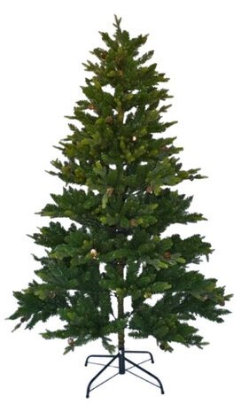 kunstkerstboom 120 x 180 cm staal groen