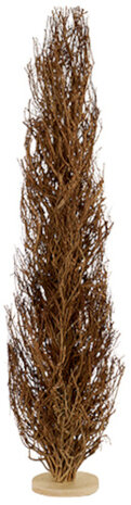 ornament boom 138 x 30 cm hout naturel