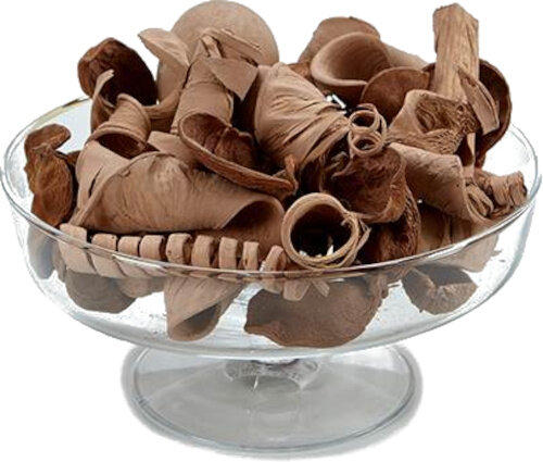 potpourri 23 x 19 x 13 cm hout bruin