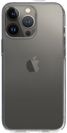 telefoonhoes Classic Apple iPhone 13 Max transparant