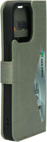 telefoonhoes Classic Wallet iPhone 13 Pro Max groen