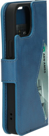 telefoonhoes Classic Wallet iPhone 13 Mini blauw