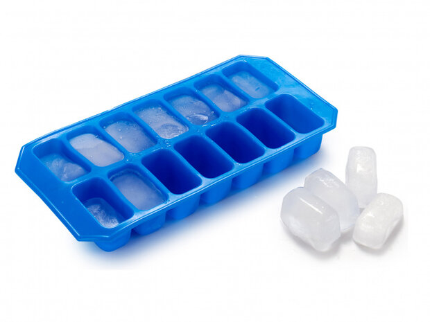 ijsblokjesvorm 11,5 x 3 x 22 cm blauw