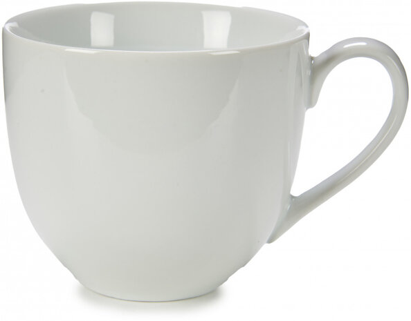 koffiemok 460 ml porselein wit
