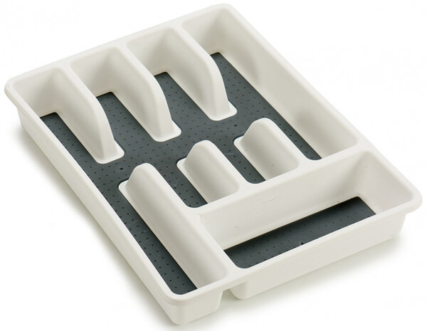 bestek-organizer G-40 wit 36,5 x 26,5 x 5 cm