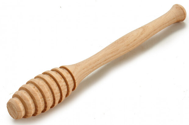honingdipper 30 cm hout naturel