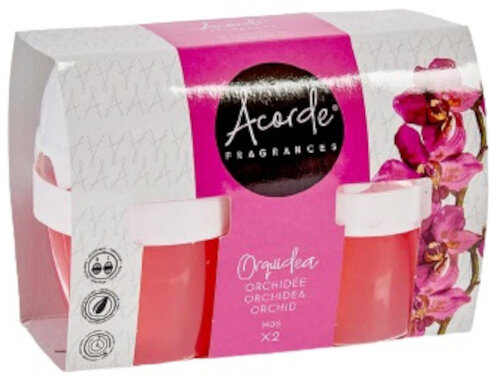 luchtverfrissergel Orchidee 140 gram 2 stuks