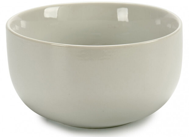 kom 850 ml 14 x 7,5 cm porselein wit