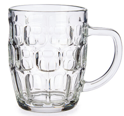 bierpul 520 ml 14 x 12,1 cm glas transparant
