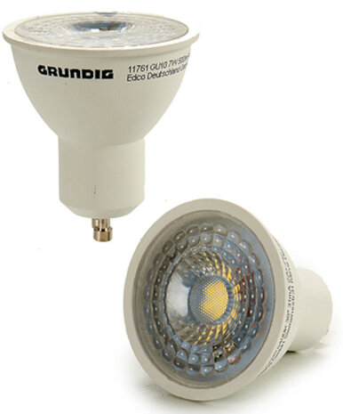 led-lampen GU10 500 lumen 7 Watt wit 2 stuks