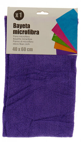 microvezeldoek 40 x 60 cm paars