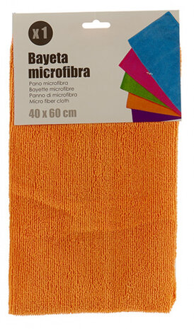microvezeldoek 40 x 60 cm oranje