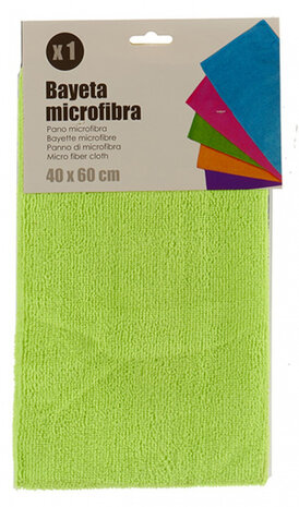 microvezeldoek 40 x 60 cm groen