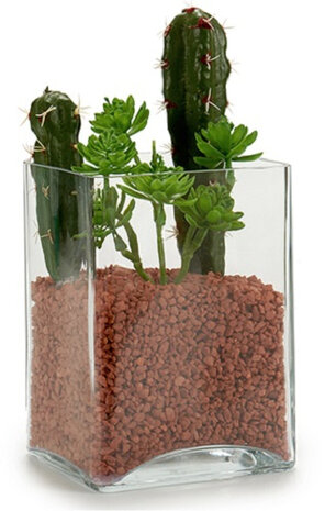 decoratiestenen 5,3 x 17 cm 500 gram bruin