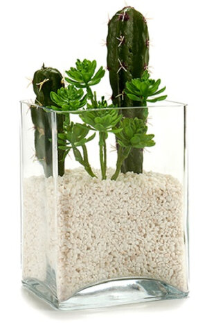 decoratiestenen 5,3 x 17 cm 500 gram wit