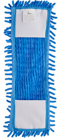 vloerwisser 43 x 16 cm microfiber blauw