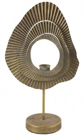 ornament Godiva 30 x 52 cm staal goud