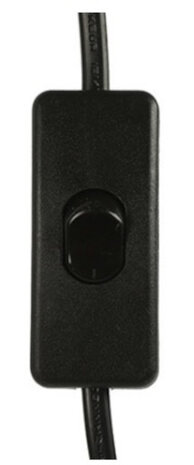 tafellamp Teodor 54,5 cm E27 staal 40W zwart
