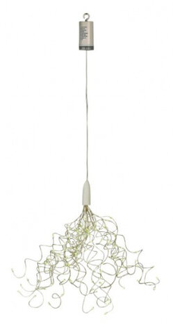 sfeerverlichting Fairy 120 led 75 cm zilver/goud