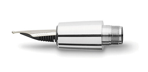 reservepunt vulpen E-Motion F RVS zilver