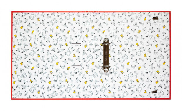 ringbandmap Snoopy 2-rings A4 karton rood