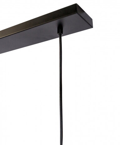 hanglamp Berlin 18 x 150 cm E27 glas bruin