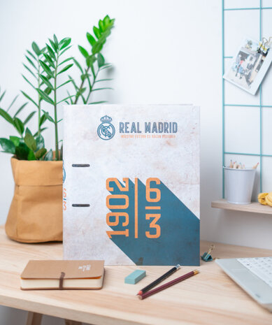 ringbandmap Real Madrid 2-rings A4 karton beige