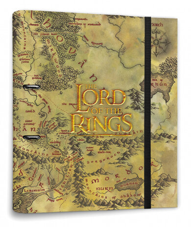 ringbandmap The Lord Of The Rings 2-rings A4