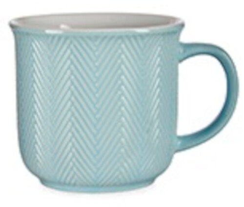 koffiemok 460 ml porselein blauw