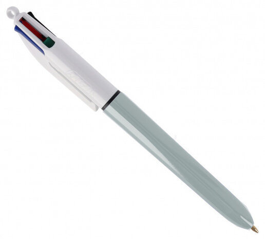 pen Shine 4 Colours 1 mm 15 x 1,5 cm zilver