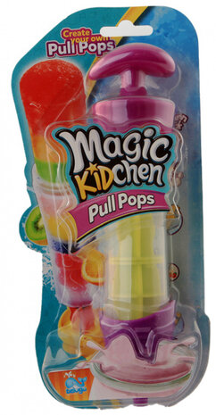 ijslollyvorm Magic Kidchen junior 24 cm paars/geel