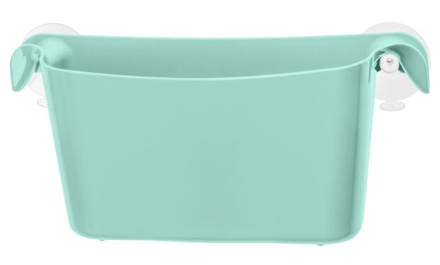 douche- en badorganizer Boks 35 cm elastomeer turquoise