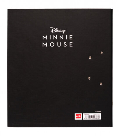 ordner Minnie Mouse 2-rings A4 zwart/wit/rood