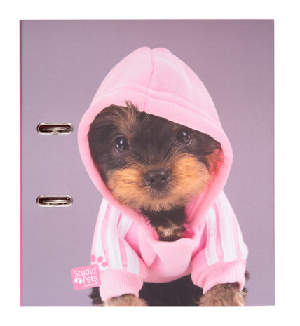 ordner Hond 2-rings A4 karton paars/roze