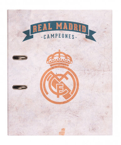 ordner Real Madrid 2-rings A4 karton beige