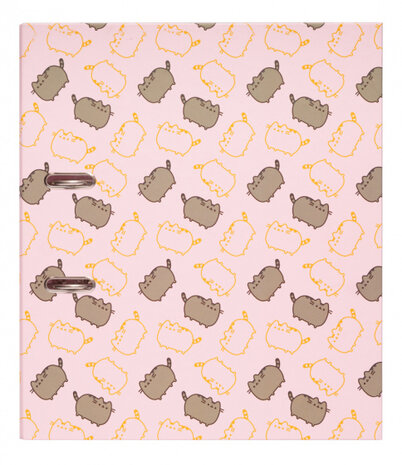 ordner The Cat 2-rings A4 karton roze