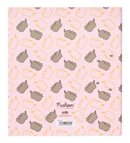 ordner The Cat 2-rings A4 karton roze