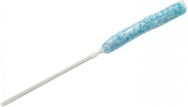 plumeau uitschuifbaar 110 cm microfiber blauw