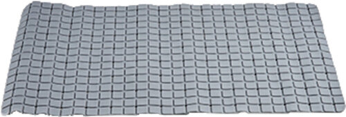 douchemat antislip 69 x 39 cm PVC grijs