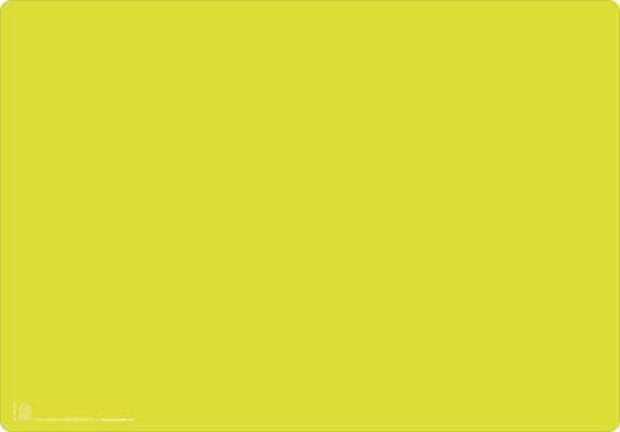 bureauonderlegger 34,5 x 49,5 PVC lichtgroen
