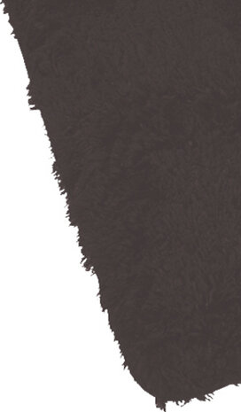 vloerkleed hoogpolig 133 x 195 cm polyester grijs