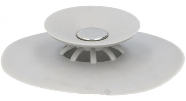 gootsteenzeef 10 cm wit