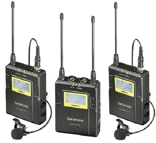 microfoonset UwMic9 TX9 + RX9 171 x 63,5 cm zwart