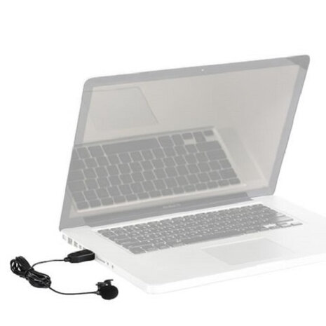 microfoonlavalier ULM10 USB 200 cm zwart 3-delig