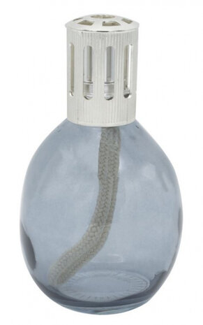 oliebrander Wave 10 x 16 cm glas smoke
