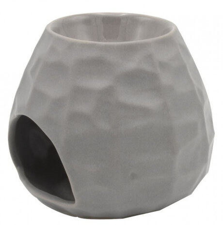 waxbrander Gebeiteld 10 x 15 cm keramiek grijs