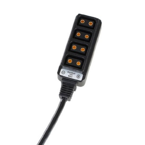 oplaadkabel RL-FB1 4x D-Tap(v)/D-Tap(m) 160 cm zwart