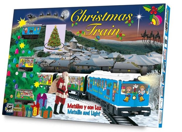 Startset batterij 200 Kersttrein